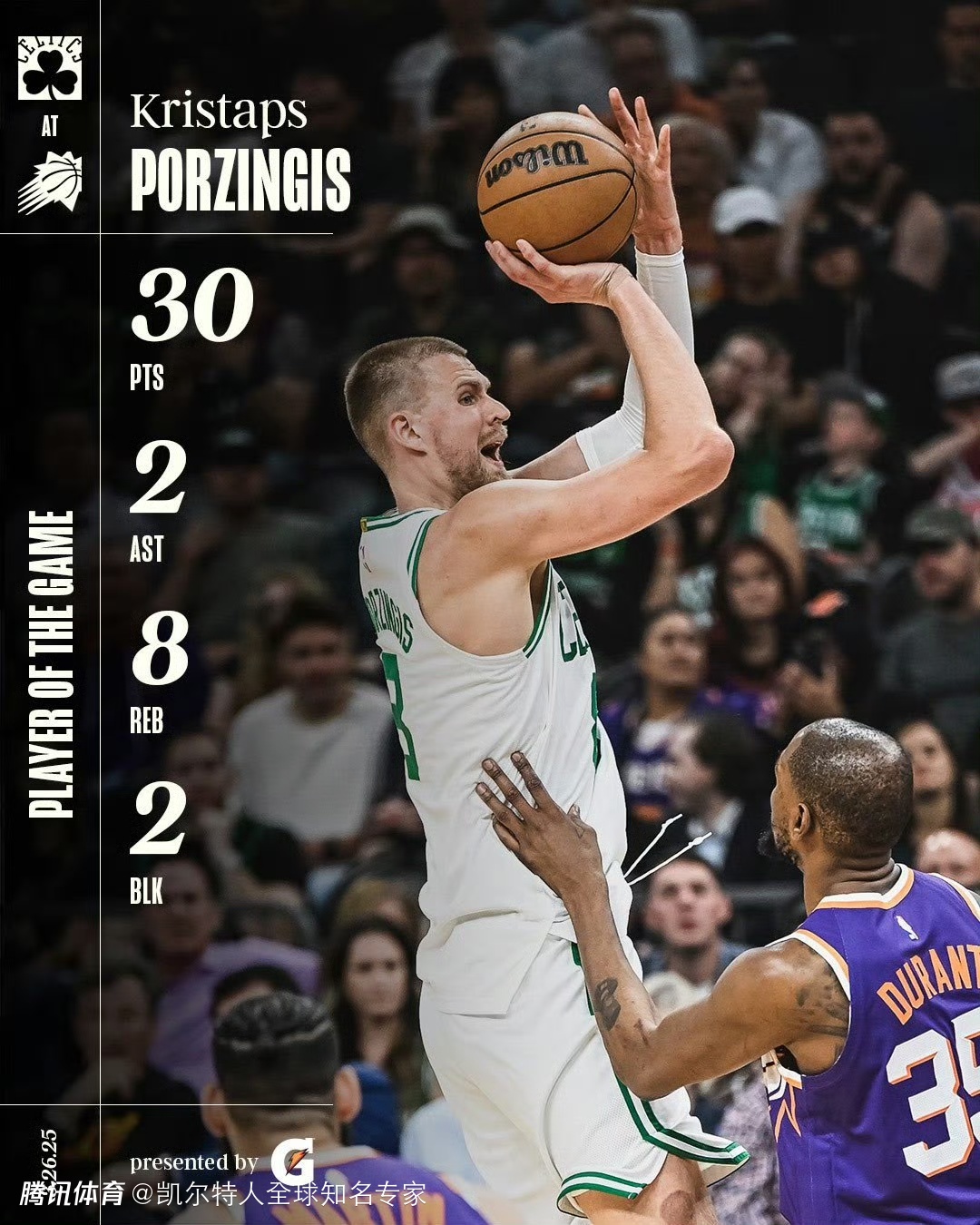 凯尔特人队外线火力全开，轻取对手