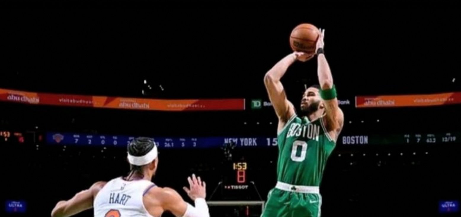 凯尔特人队外线火力全开，轻取对手